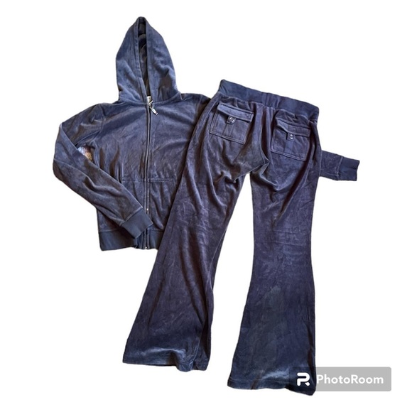 vintage velour track suit - Picture 4 of 5